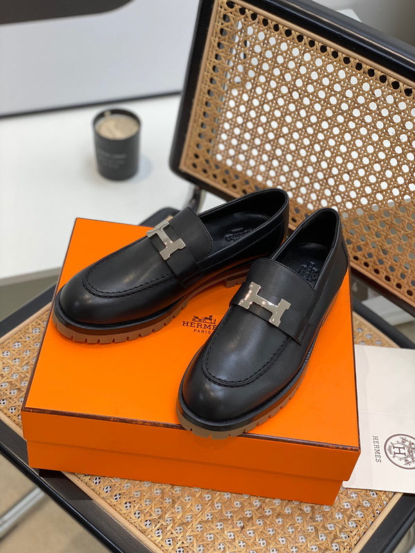 Hermes shoes Style 252 - angled studio shot