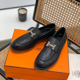 Hermes shoes Style 252 - angled studio shot
