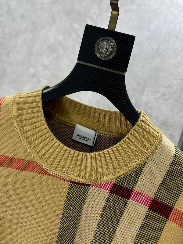 Close-up of Burberry designer clothing craftsmanship