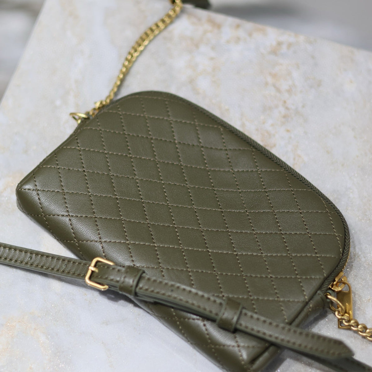 Saint Laurent Bags- Saint Laurent Gaby Pouch Elegant Everyday Designer Handbag