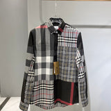 Burberry luxury designer clothing detail shot