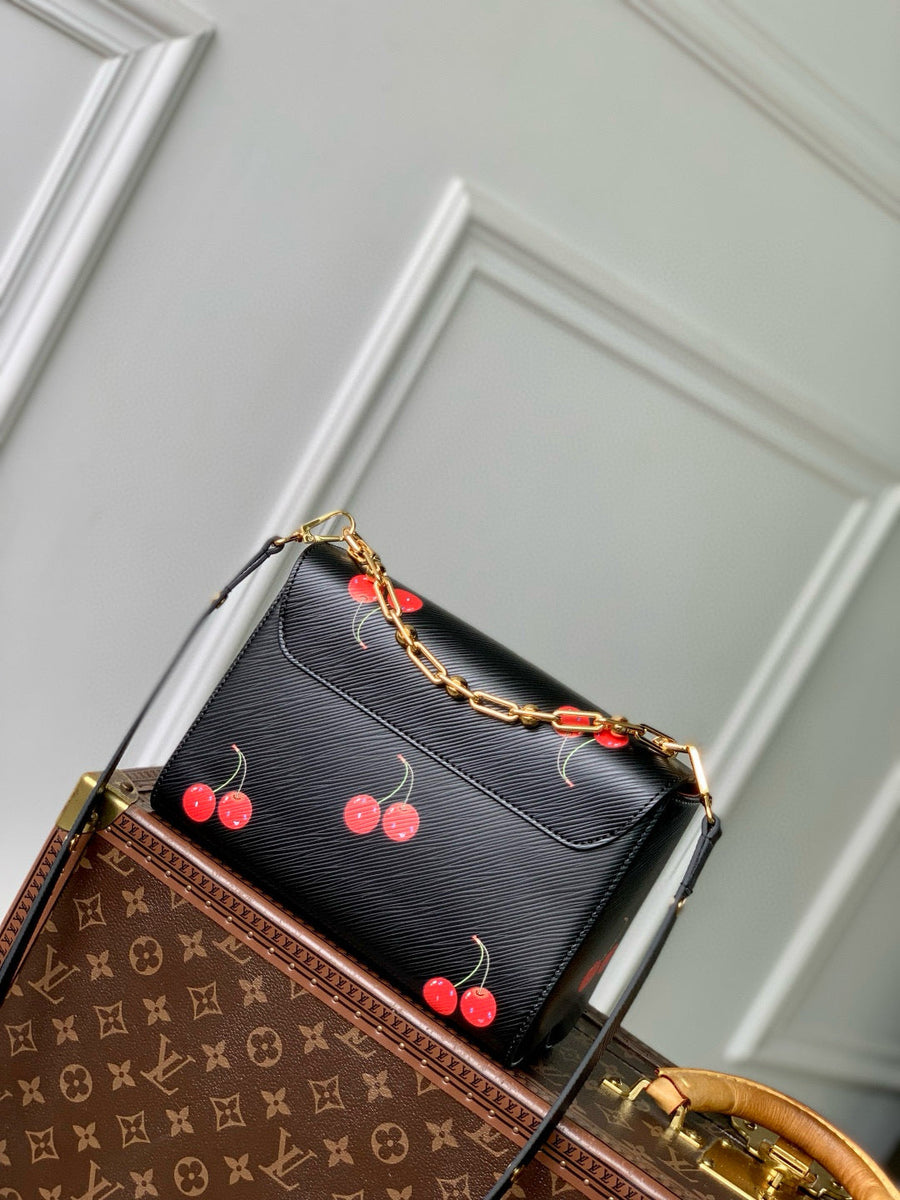 Louis Vuitton Bags- Louis Vuitton Lou x Murakami Twist Pm Bag Premium Designer Shoulder Bag
