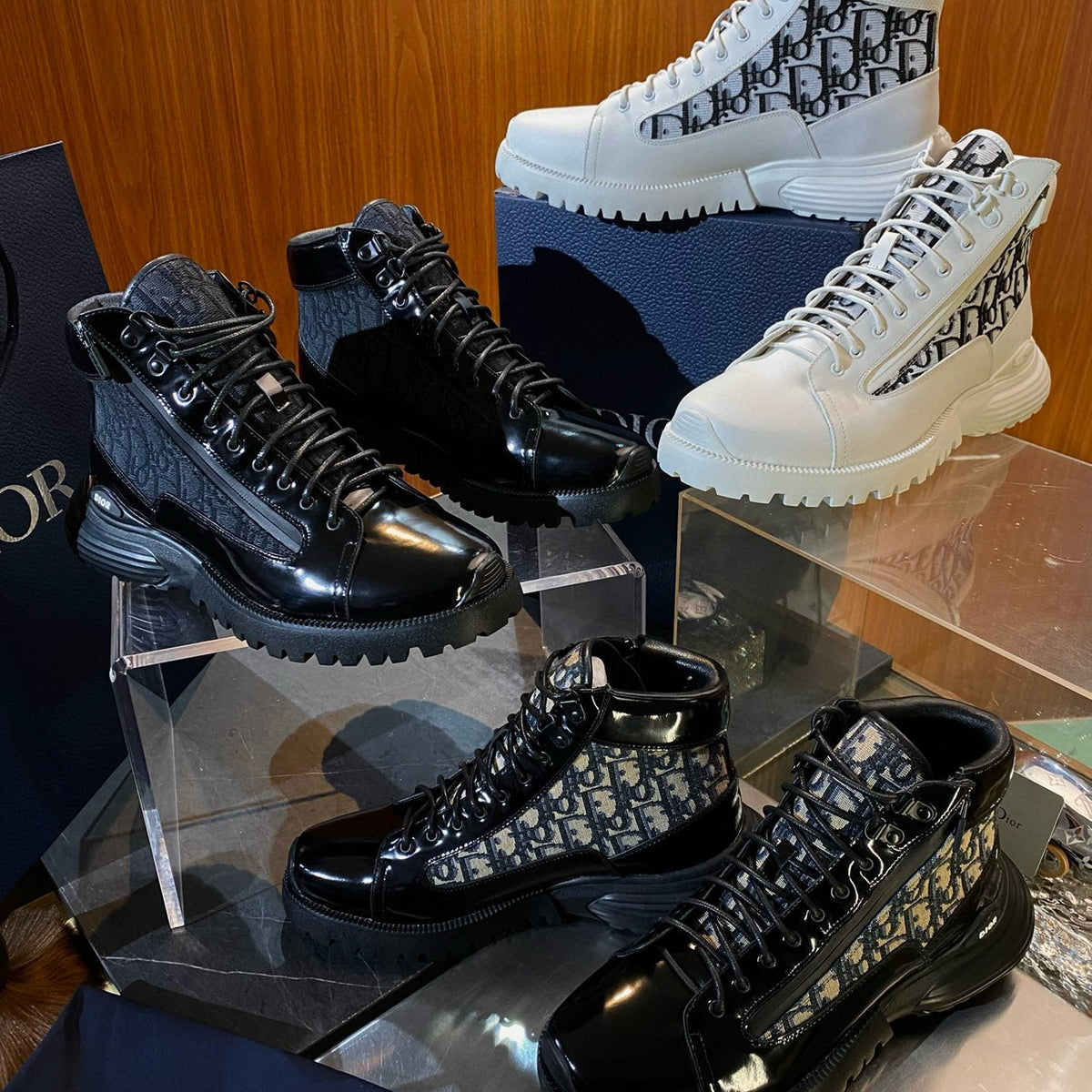 Dior Shoes- Dior Combat Boots Luxury Lifestyle Designer Footwear