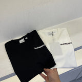 Burberry luxury t-shirt detail shot