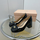 Three-quarter angle view of Miu Miu luxury piece style No.107