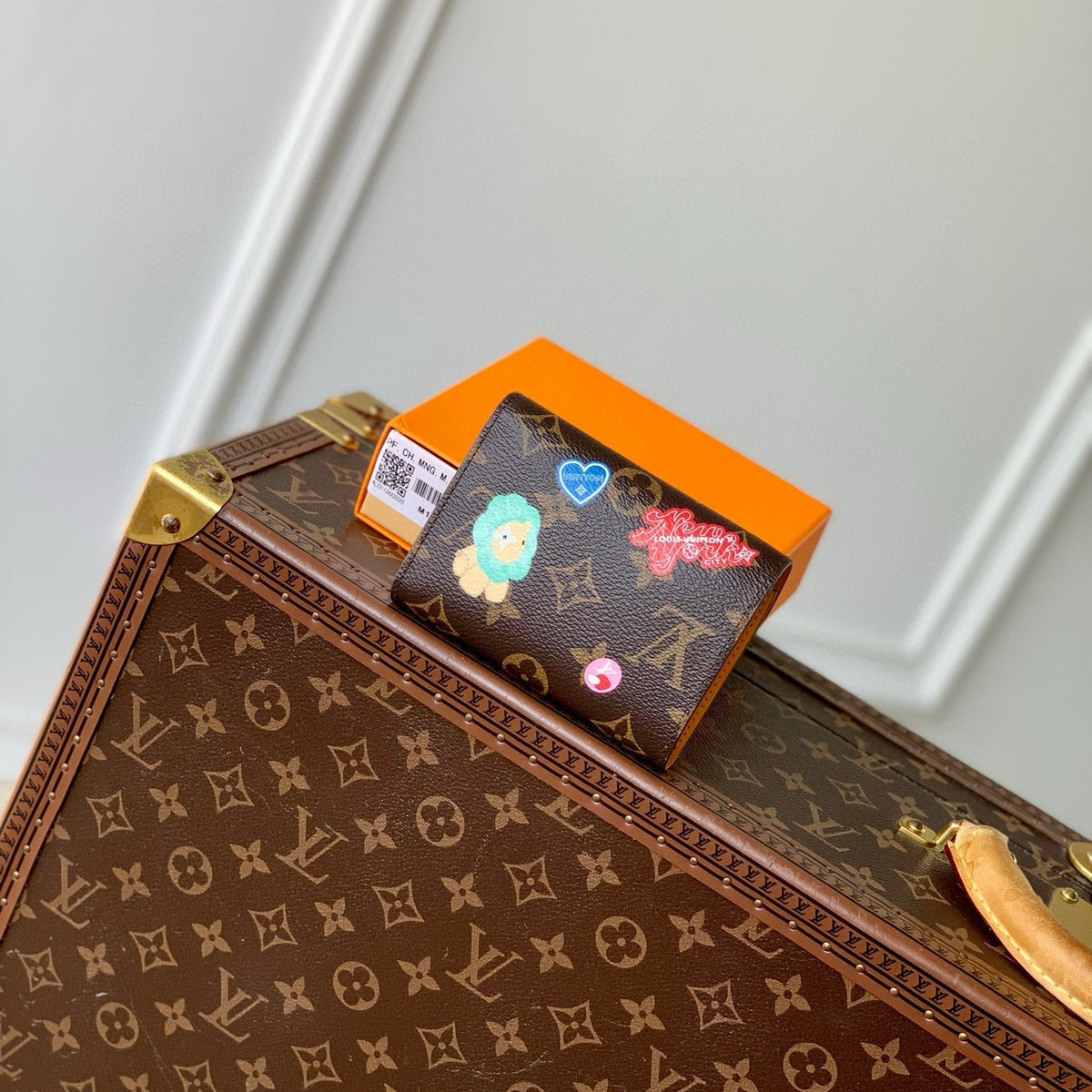 Louis Vuitton Wallets- Louis Vuitton Lou Victorine Wallet Premium Leather Designer Wallet