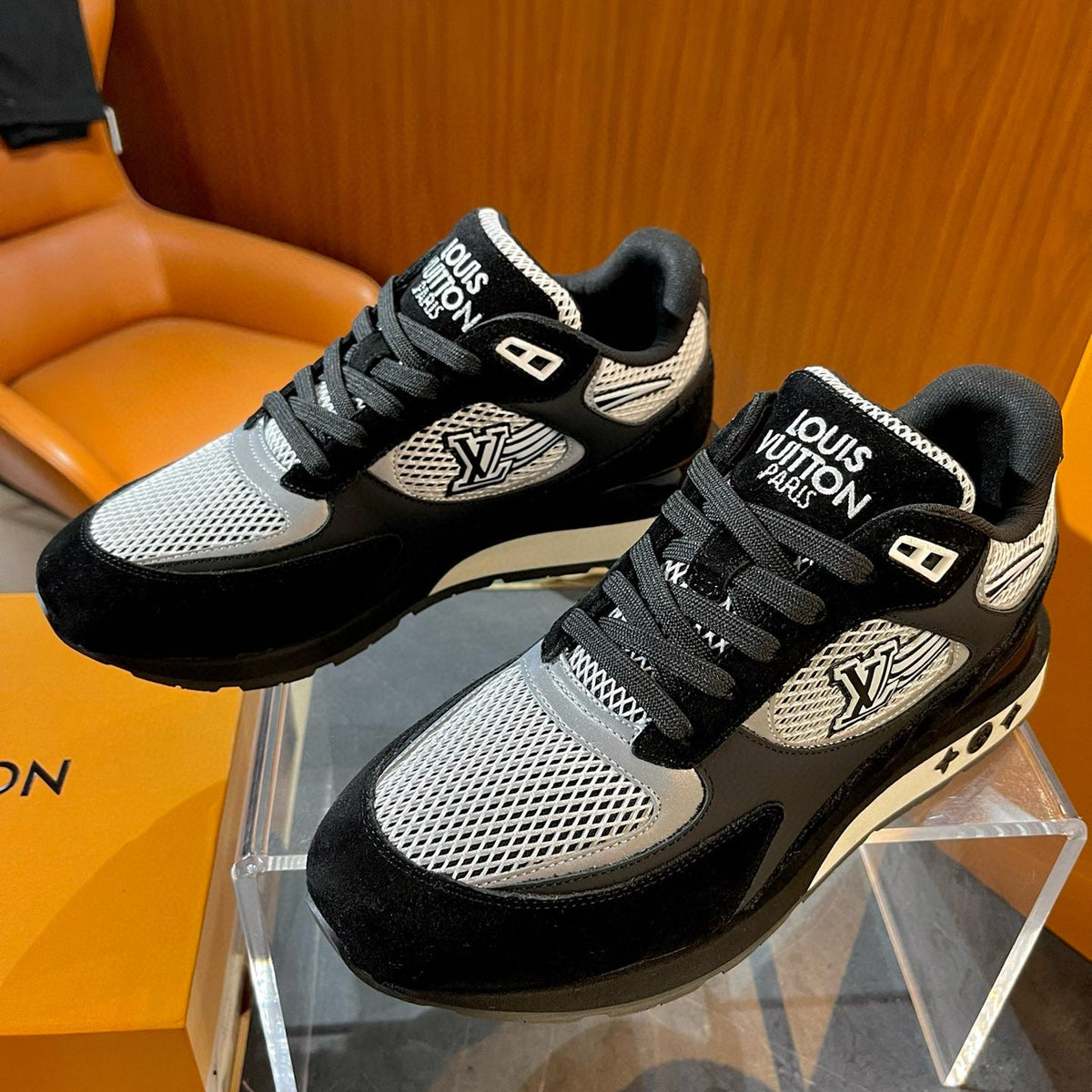 Louis Vuitton Shoes- Louis Vuitton Lou Trainers Premium Designer Casual Shoes