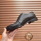 Hermès Grey Chunky Platform Sneakers - Angled View