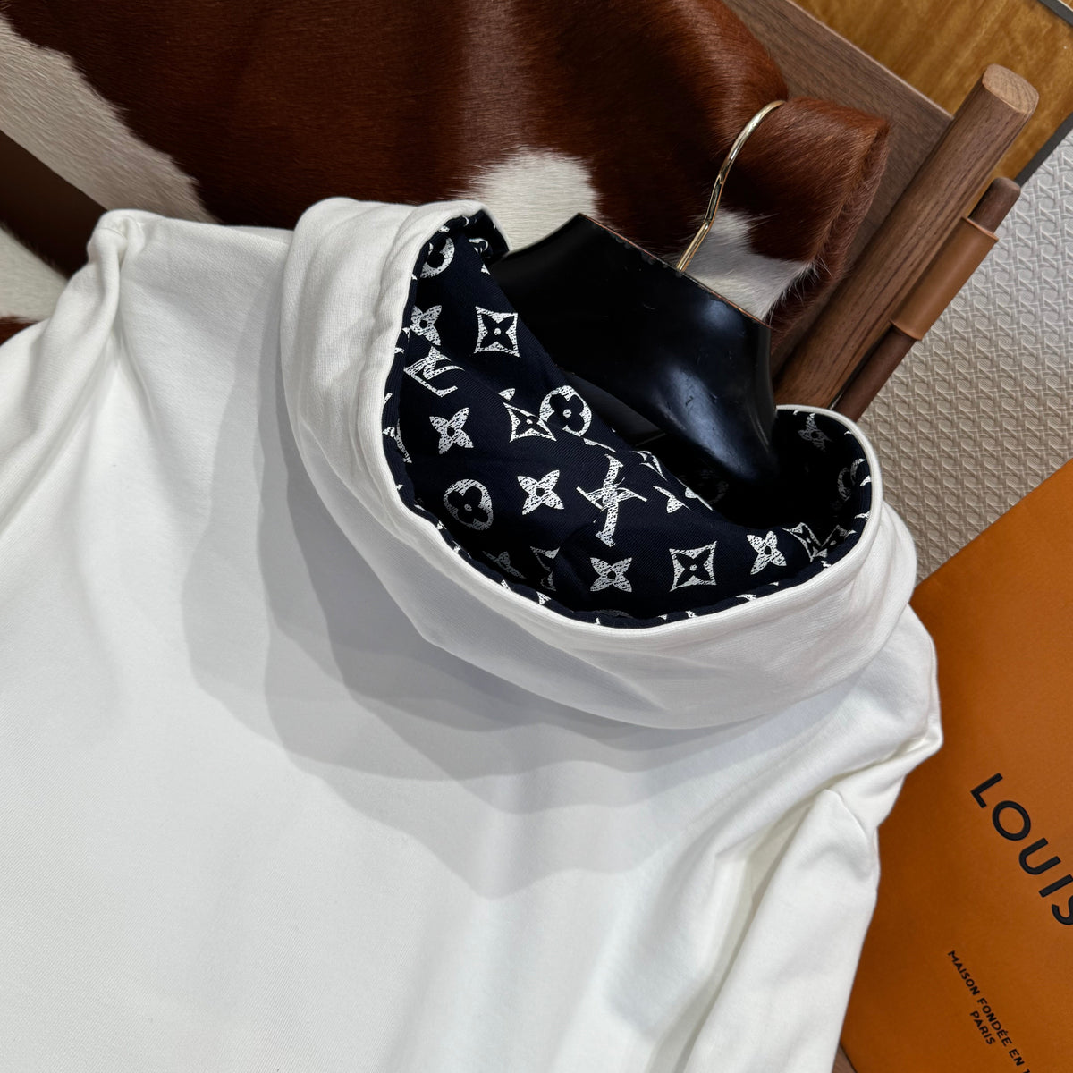 Louis Vuitton Hoodies- Louis Vuitton Lou Hoodie Comfortable Luxury Streetwear Hoodie