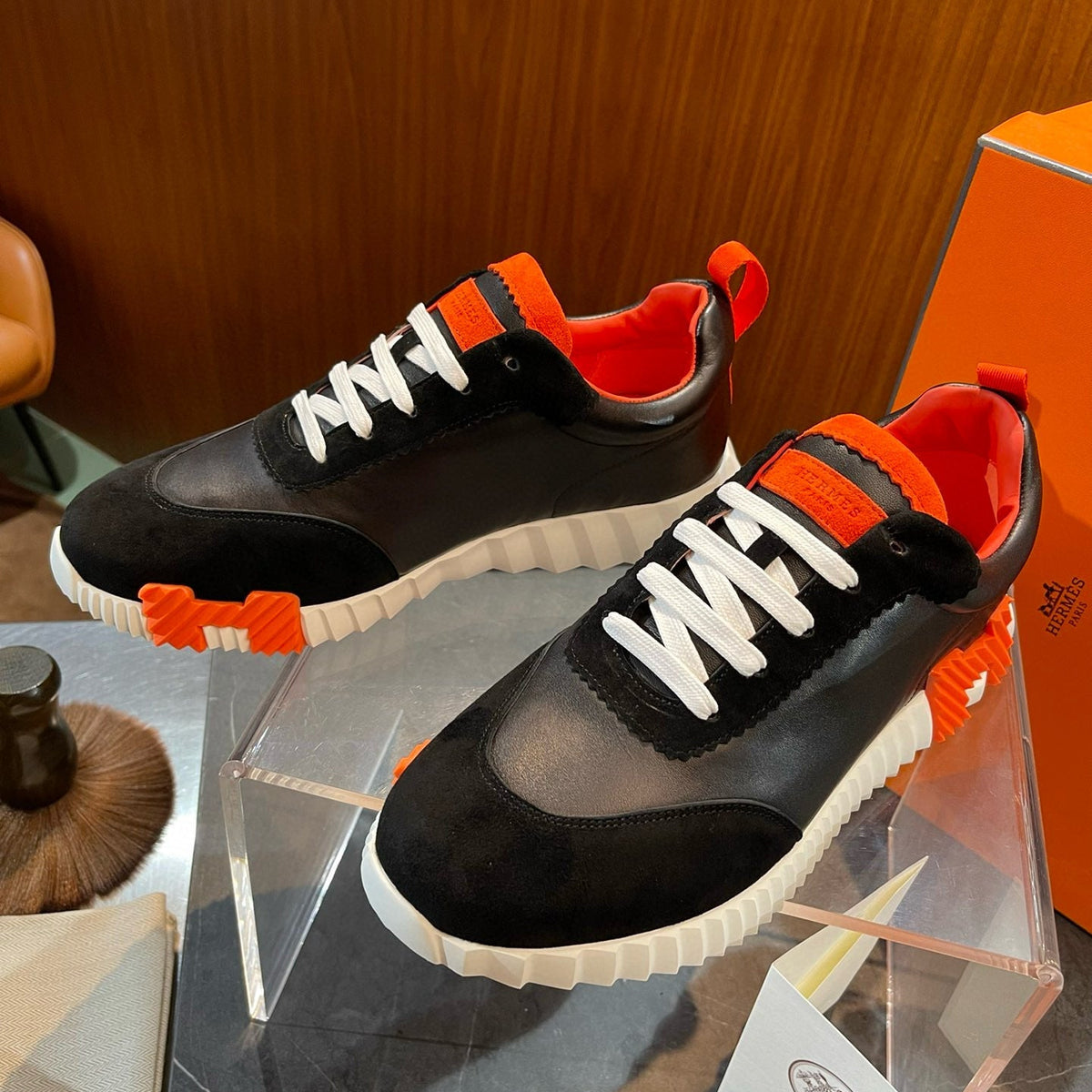 Shoes- Herm Bouncing Sneakers Luxury Lifestyle Designer Footwear