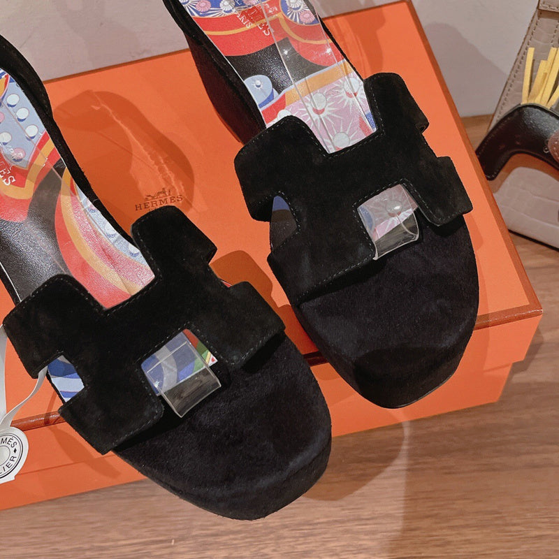 Hermes shoes Style 274 - back heel detail
