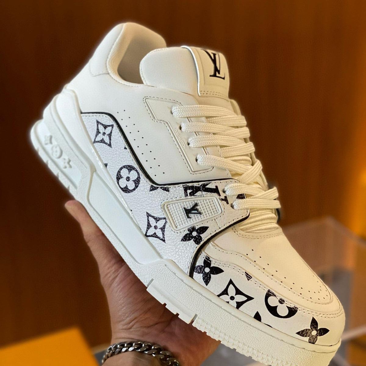Louis Vuitton Shoes- Louis Vuitton Lou Trainers Premium Designer Casual Shoes