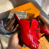 Louis Vuitton designer shoes full view
