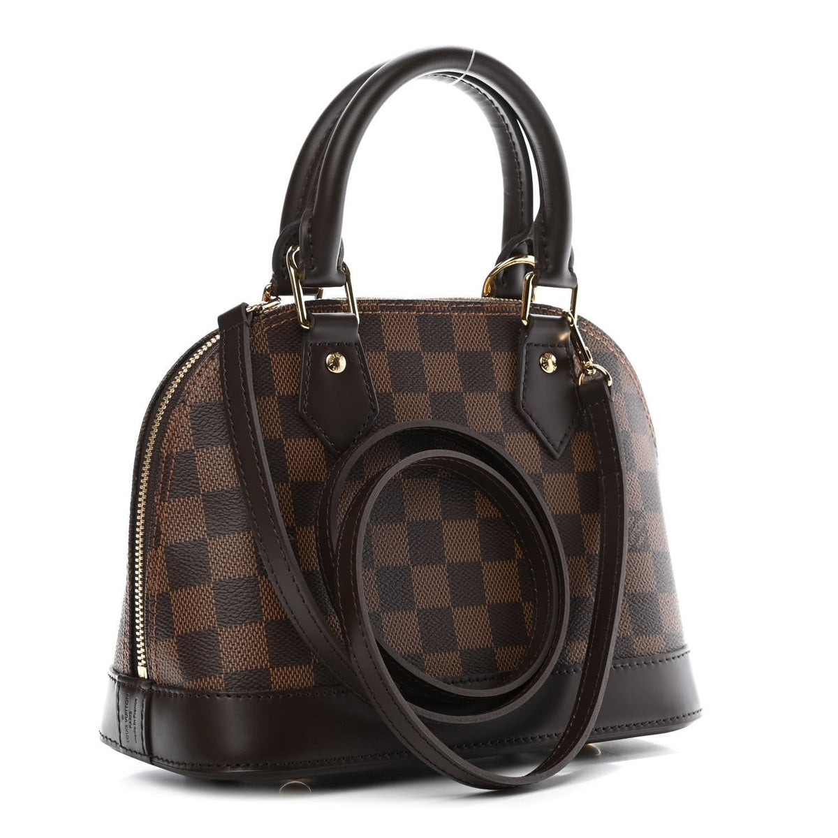 Louis Vuitton Bags? Louis Vuitton Alma BB Damier Ebene Premium Designer Shoulder Bag