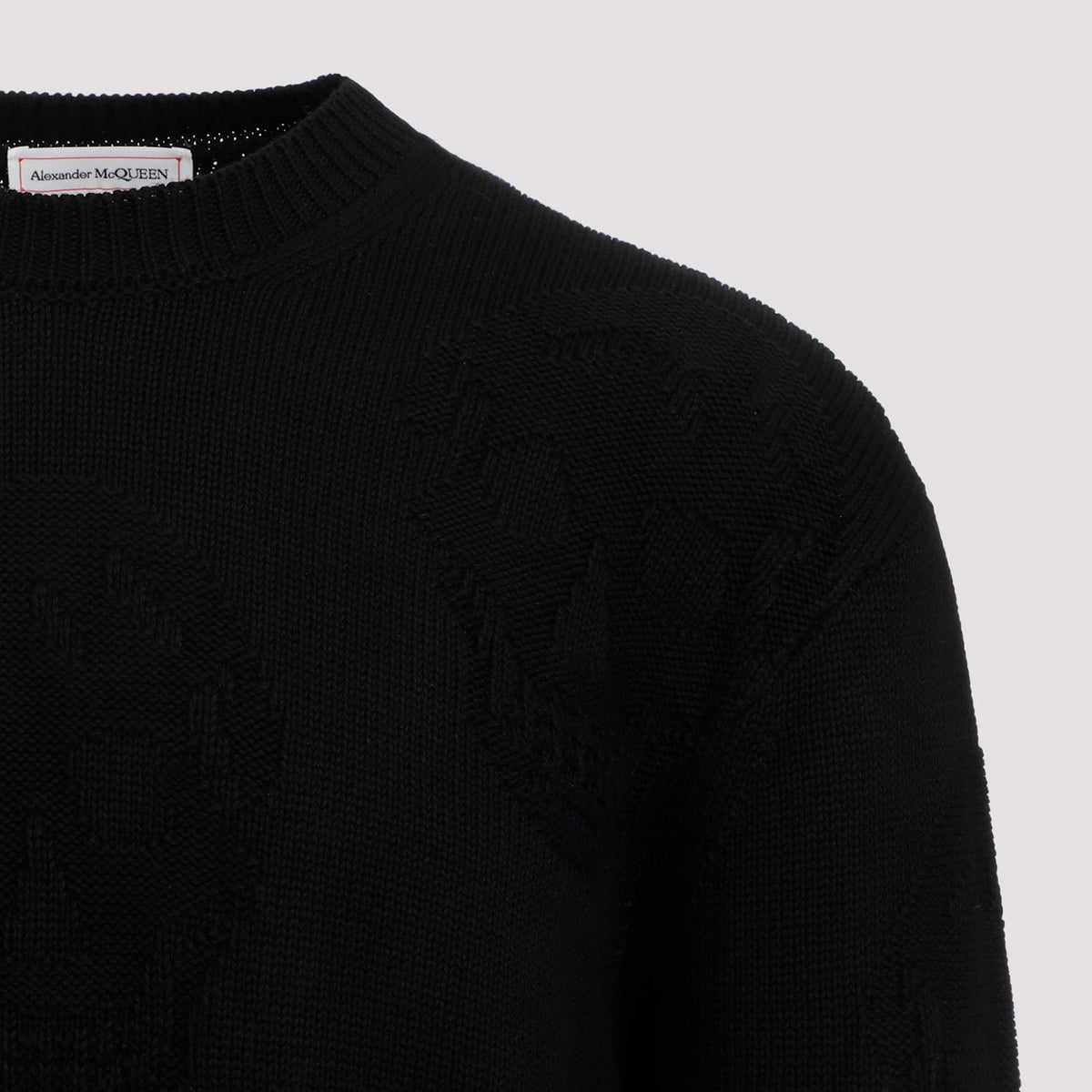 Alexander McQueen Sweaters? Alexander Mcqueen Cotton Pullover Men Premium Casual Designer Knitwear