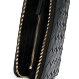 Bottega Veneta premium wallets detail and craftsmanship close-up