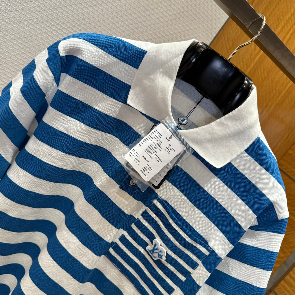 Louis Vuitton Polo Shirts- Louis Vuitton Lou Polo Shirt Classic Designer Cotton Polo Shirt