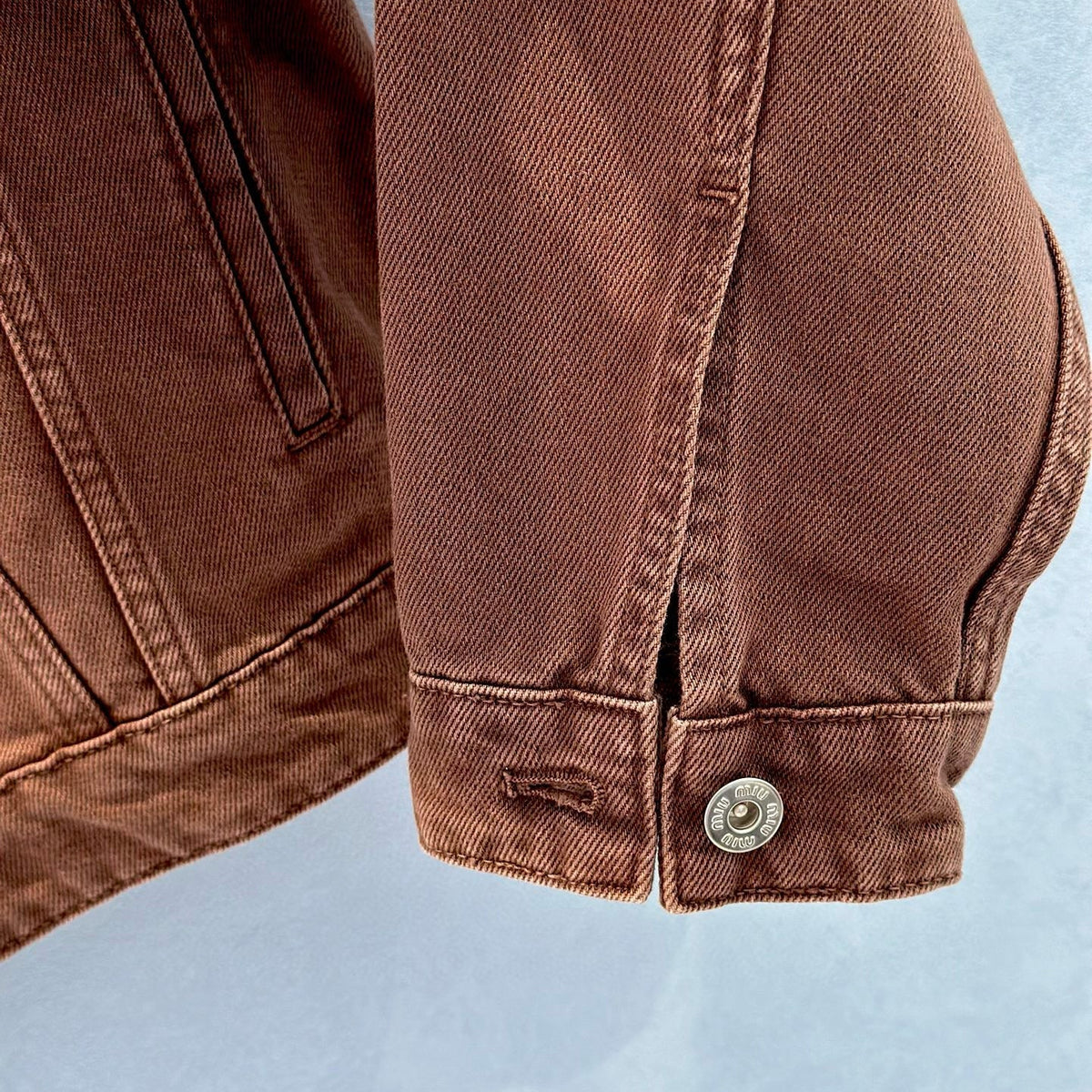 Jackets- Miu M Denim Jacket Luxury Designer Outerwear Jacket