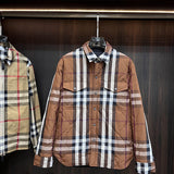 Close-up of Burberry designer clothing craftsmanship