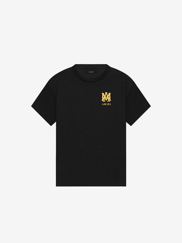Amiri luxury t-shirt detail shot
