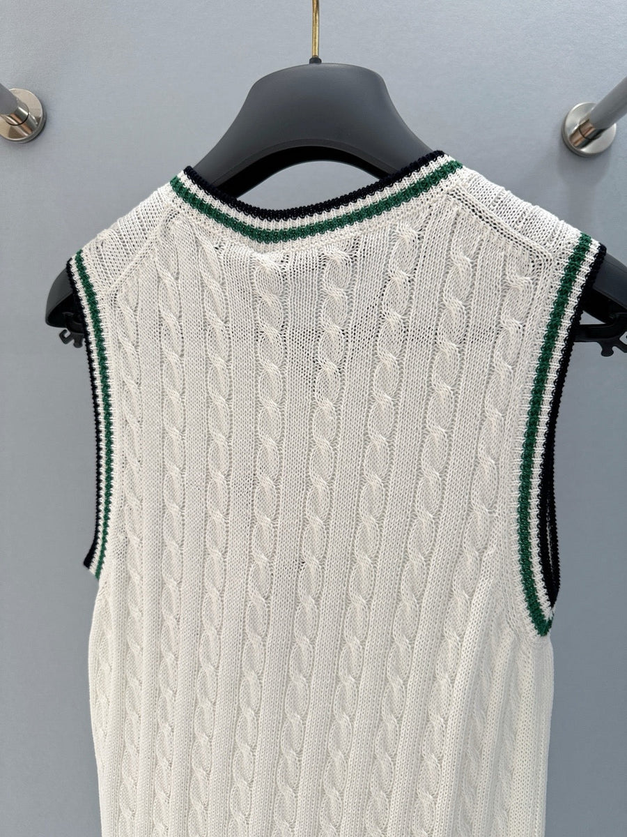 Dior Vests- Dior Knitted Vest Luxury Casual Designer Gilet