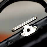 Chanel Small Box Chain Bag detail shot – authentic designer craftsmanship