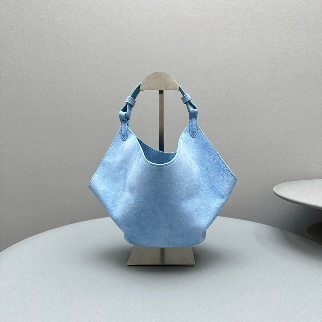 Bags- Khaite Mini Lotus Bag Luxury Designer Leather Handbag