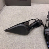 Saint Laurent designer shoes full view