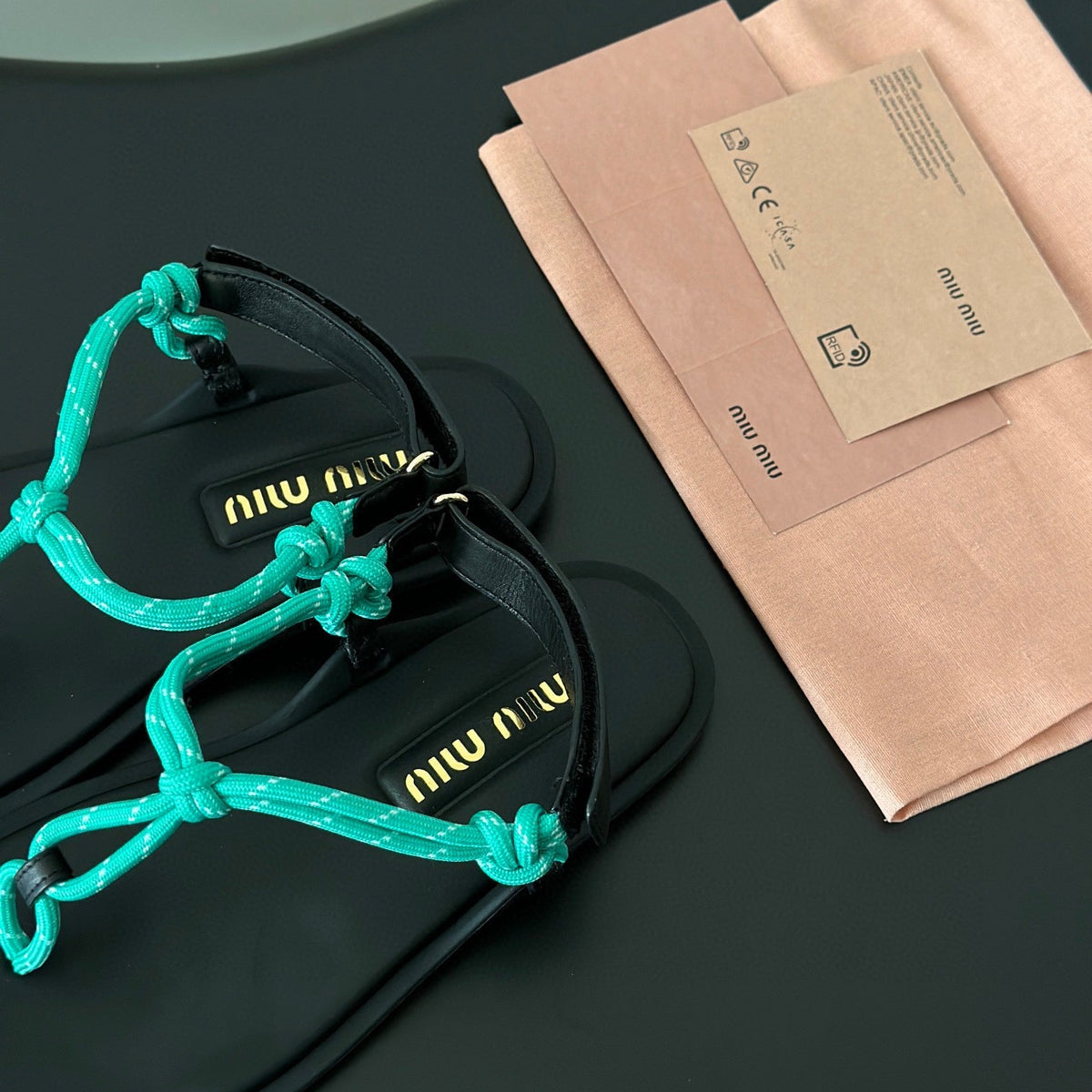 Shoes- Miu M Sandals Comfortable Everyday Designer Shoes