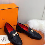 Hermes shoes Style 387 - top view showing design (alternate angle)
