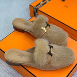 Hermes shoes Style 399 - full pair display