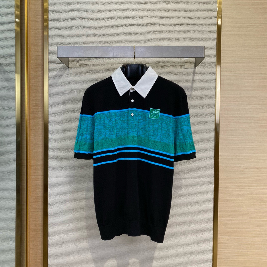 Louis Vuitton Polo Shirts- Louis Vuitton Lou Polo Shirt Premium Everyday Polo Shirt