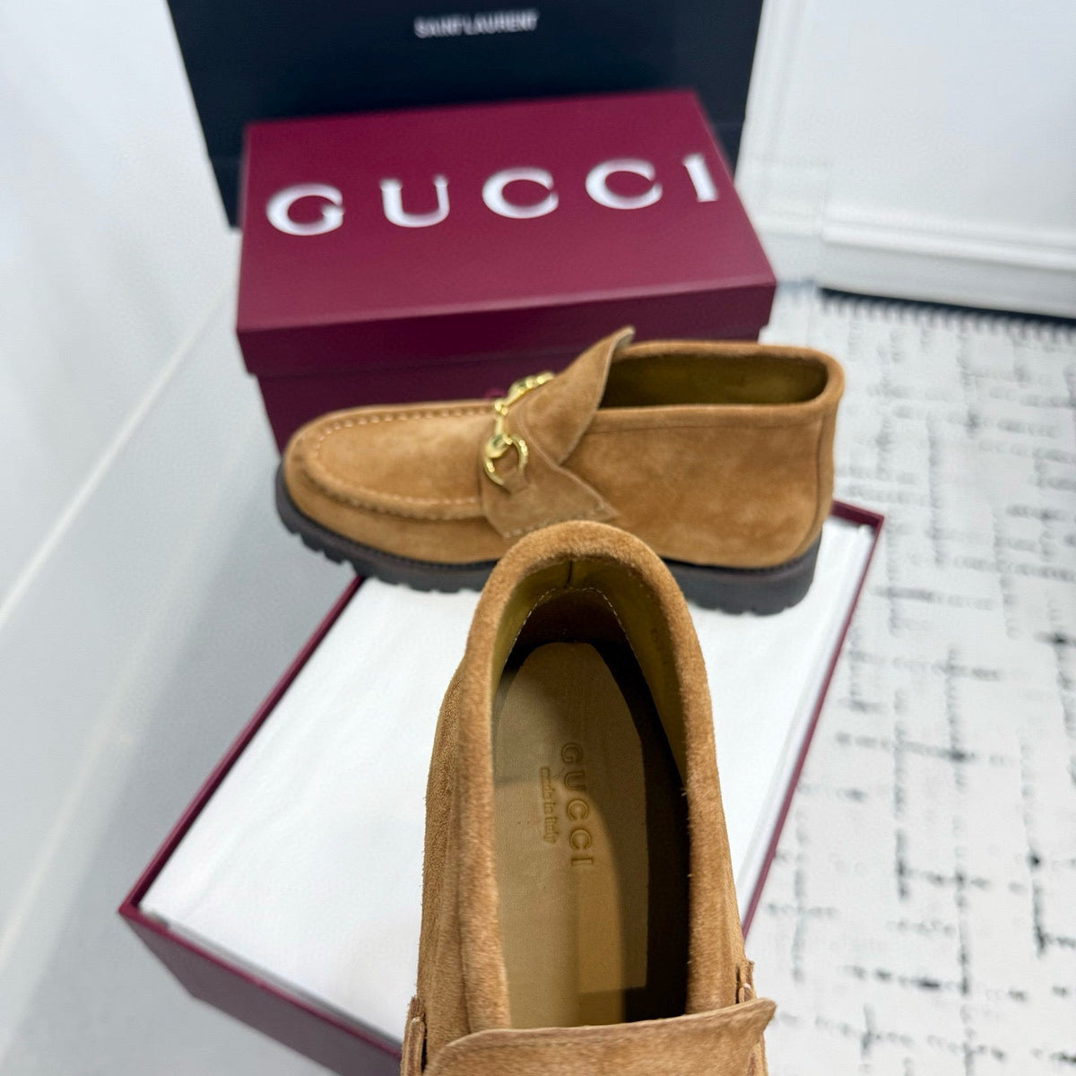 Gucci Shoes? Gucci Boots Premium Designer Casual Shoes