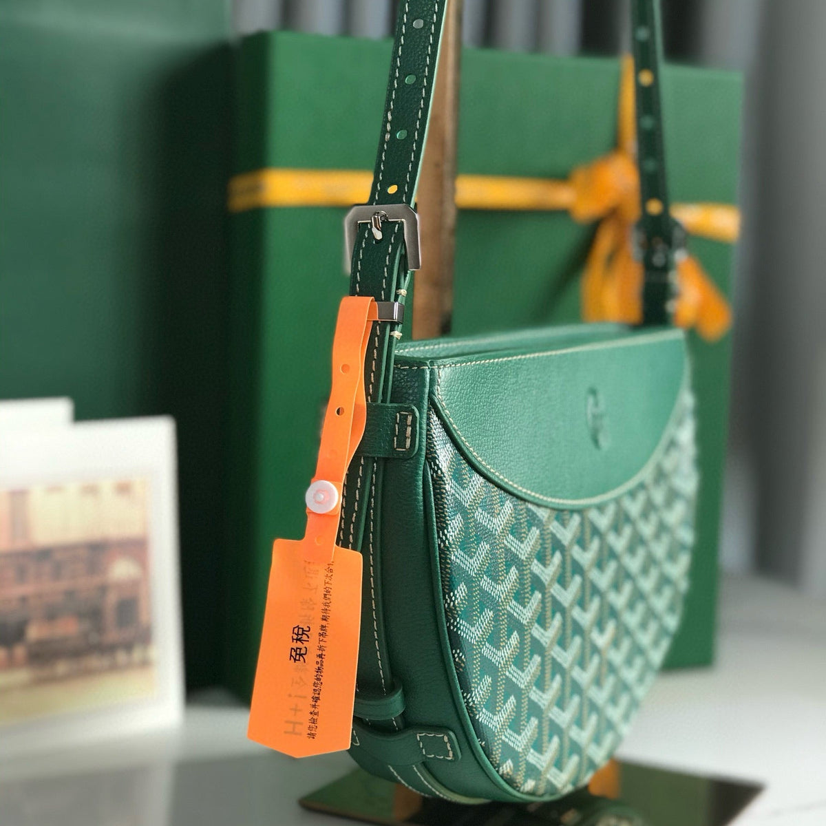 Bags- Goya Hirondelle Bag Luxury Designer Leather Handbag