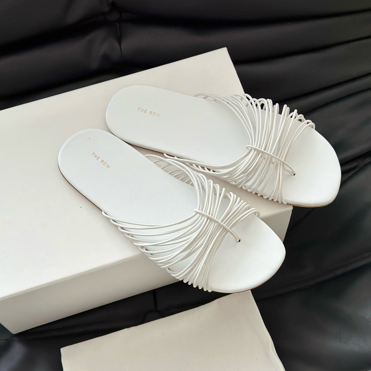 The Row Shoes- The Row Sandals Comfortable Everyday Designer Shoes