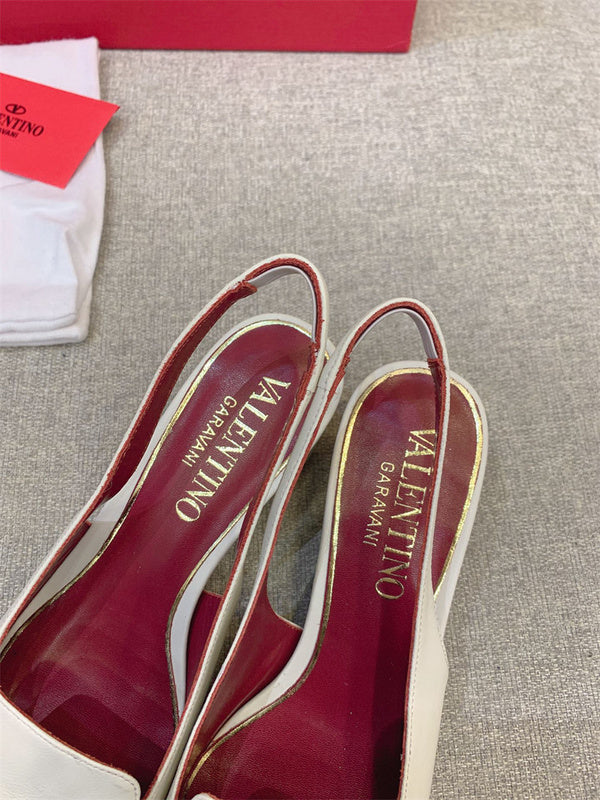 Valentino Garavani luxury shoes detail shot