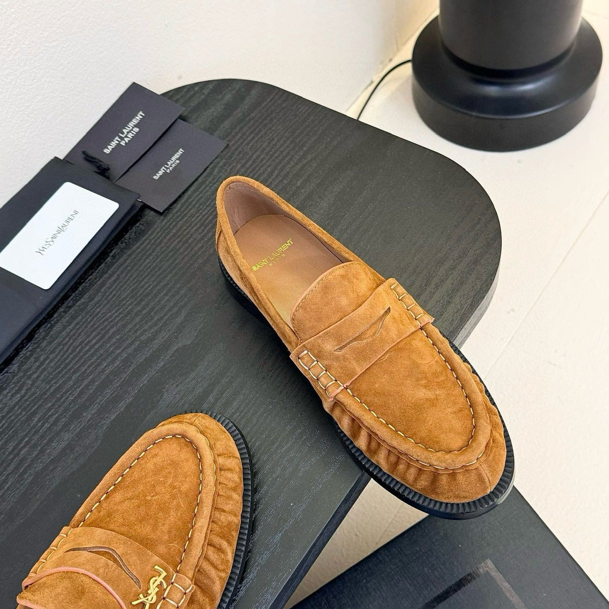Saint Laurent Shoes- Saint Laurent Loafers Luxury Lifestyle Designer Footwear