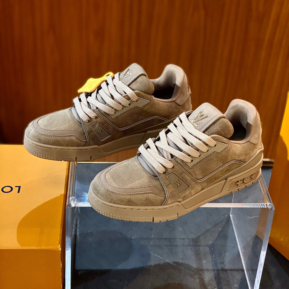 Louis Vuitton Shoes- Louis Vuitton Lou Trainers Premium Designer Casual Shoes