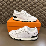 Hermes shoes Style 167 - front view, bold signature style