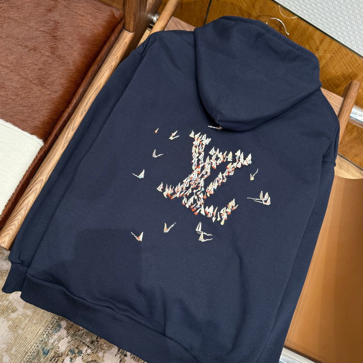 Louis Vuitton Hoodies- Louis Vuitton Lou Hoodie Premium Designer Casual Hoodie