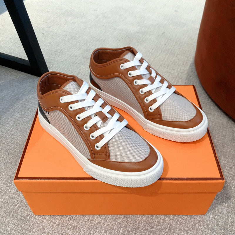 Hermes shoes Style 293 - front view, premium designer craftsmanship