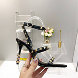Side profile view of Valentino Garavani luxury piece style No.189