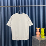 Close-up of Balenciaga t-shirt craftsmanship
