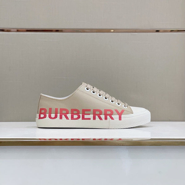 Burberry Grey Ankle Boots - Angled View