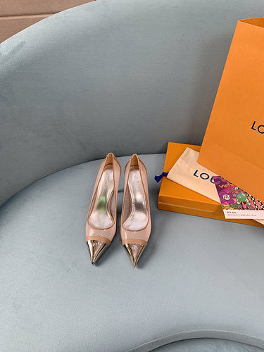 Louis Vuitton Tan Low-Top Sneakers - Full Silhouette View