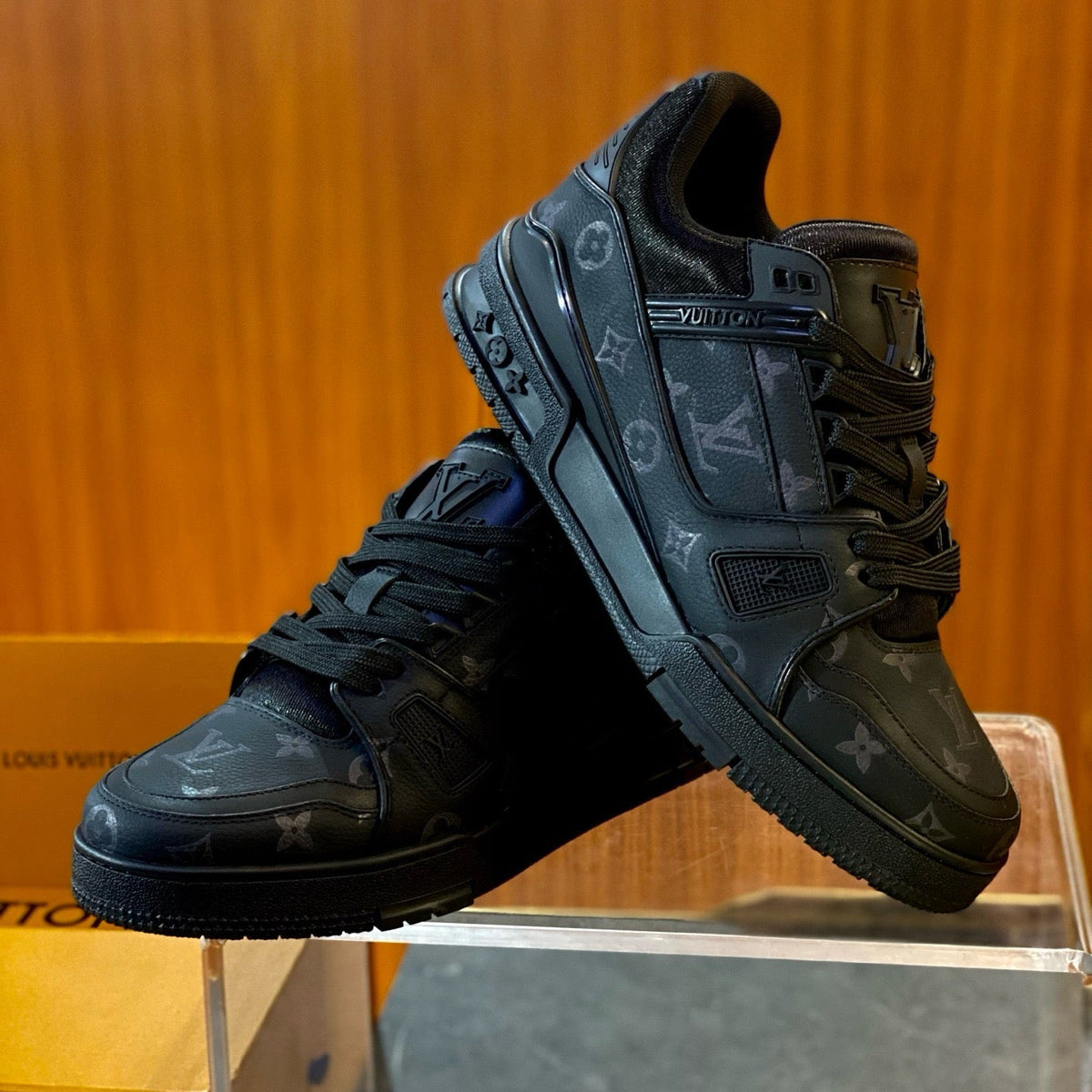 Louis Vuitton Shoes- Louis Vuitton Lou Trainers Comfortable Everyday Designer Shoes