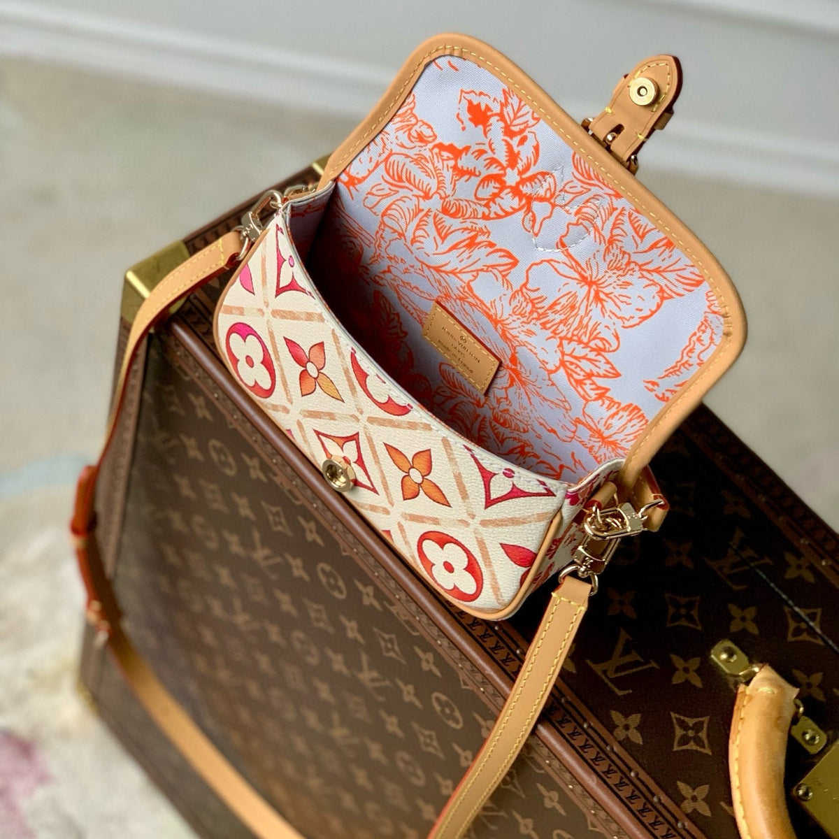 Louis Vuitton Bags- Louis Vuitton Lou Nano Diane Bag Premium Designer Shoulder Bag