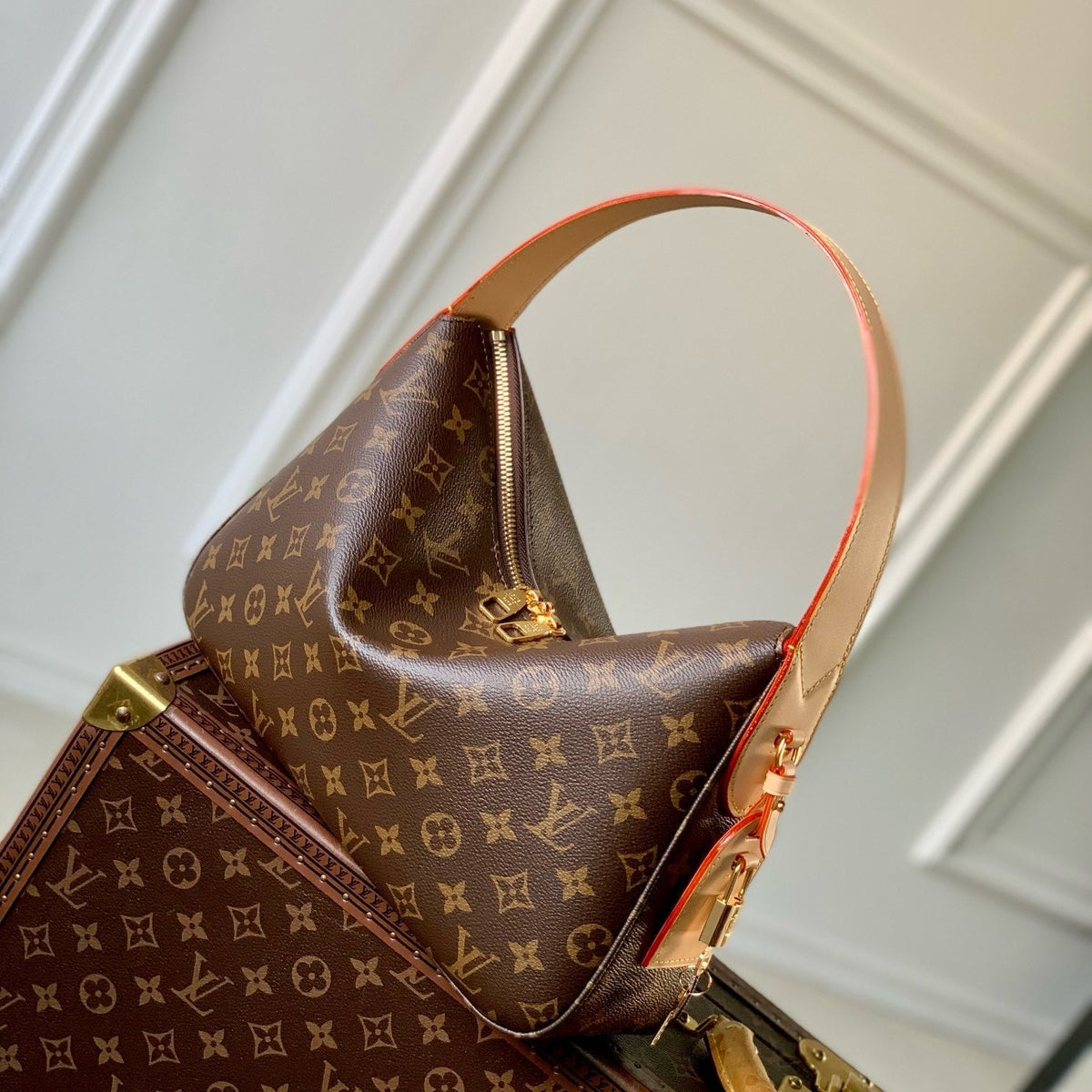 Louis Vuitton Bags- Louis Vuitton Lou Slouchy Pm Bag Elegant Everyday Designer Handbag