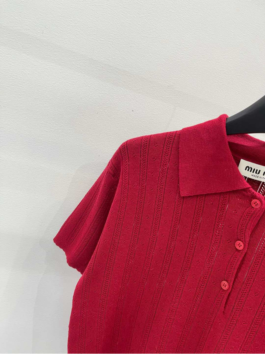 Polo Shirts- Miu M Polo Premium Everyday Polo Shirt