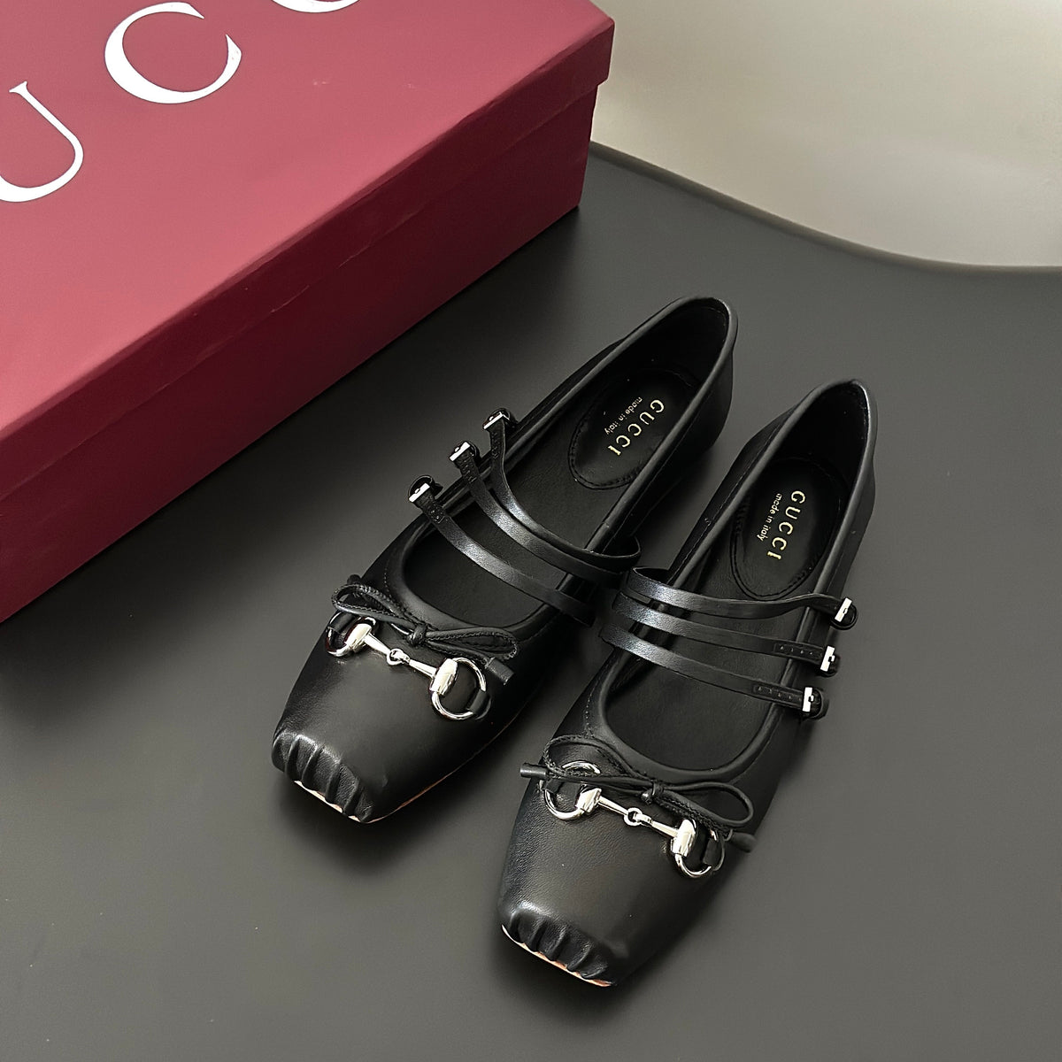 Gucci Shoes- Gucci Ballet Flats Premium Designer Casual Shoes